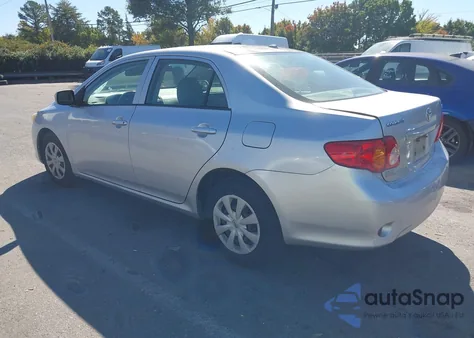 2009 Toyota Corolla Le из США, поврежденный, VIN 1NXBU40E49Z096488